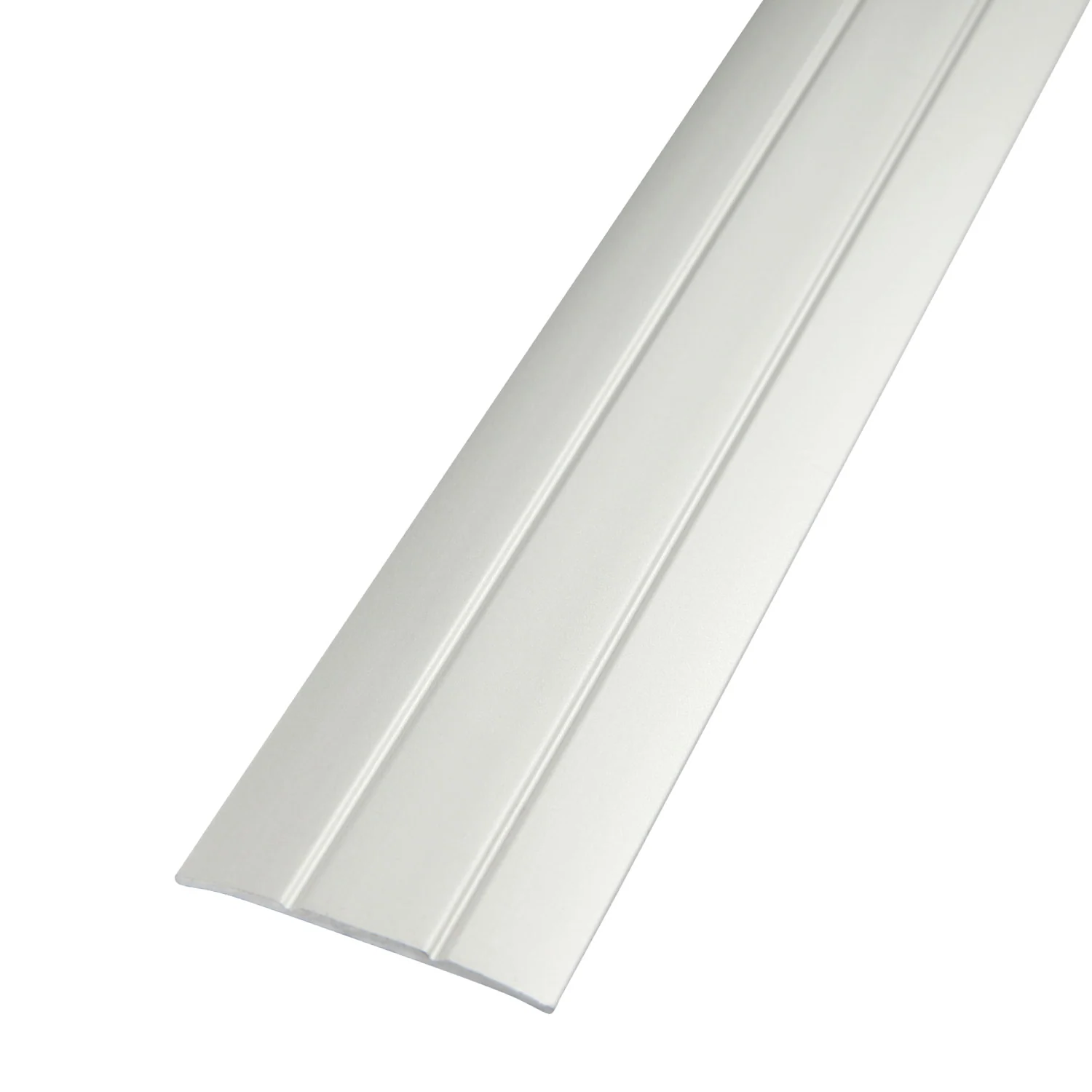 Übergangsprofil Aluminium selbstklebend silber eloxiert, extra flach