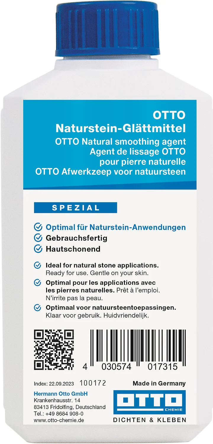 OTTO Naturstein-Glättmittel (250 ml, 1ltr. und 5 ltr.) – OTTO-Chemie