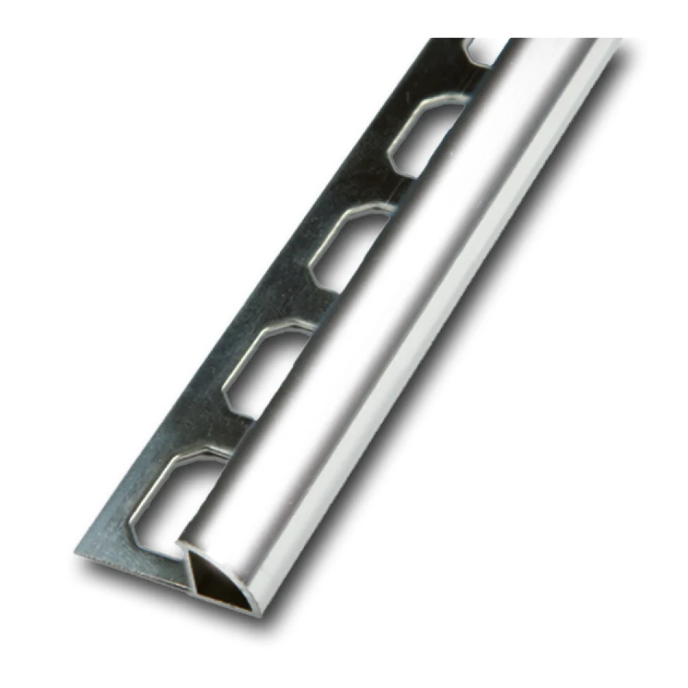 Viertelkreisprofil / Ecken Aluminium silber hochglanzeloxiert