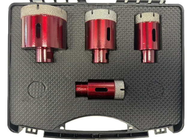 Bohrkronenset PRO (35, 40, 50, 68 mm) – Produktbild 2