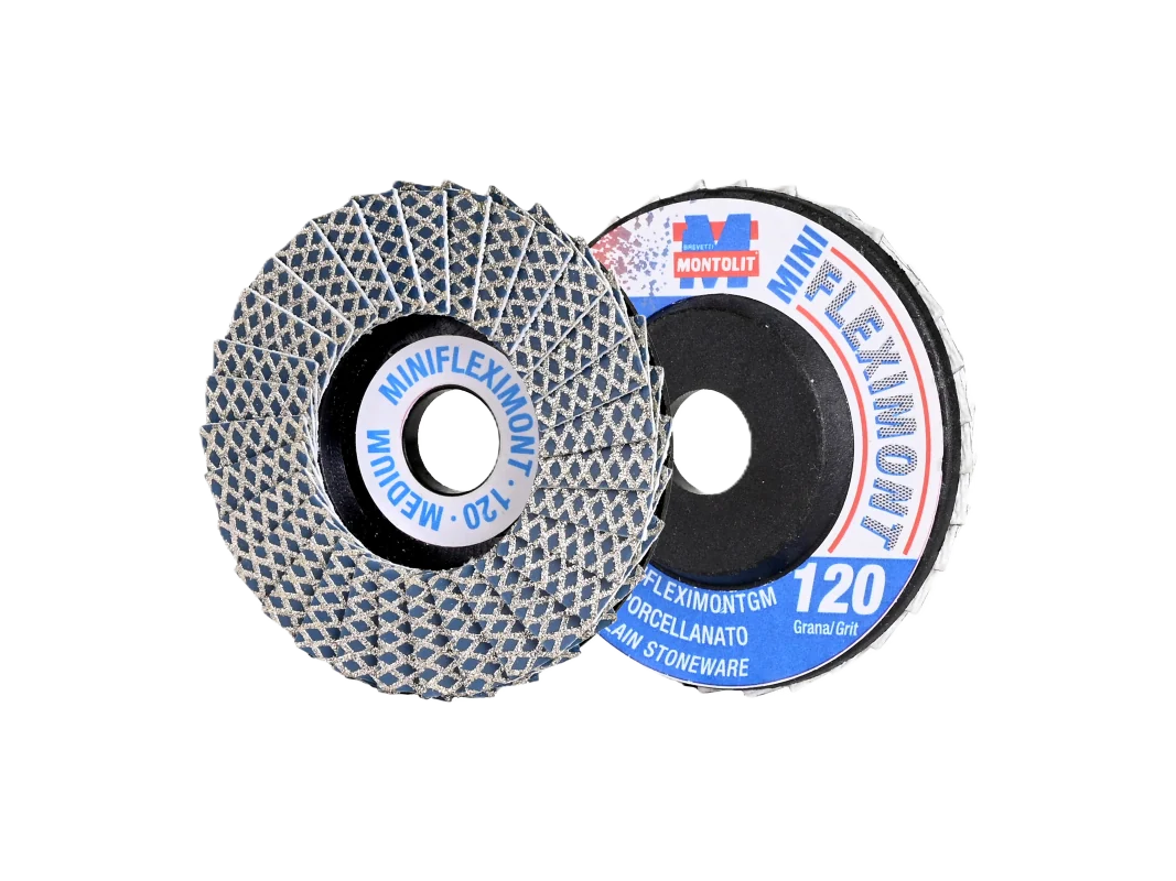 Montolit MINIFLEXIMONTGM - Diamantfächerscheibe mini Ø 50 mm (Körnung: medium/ GM / 120)