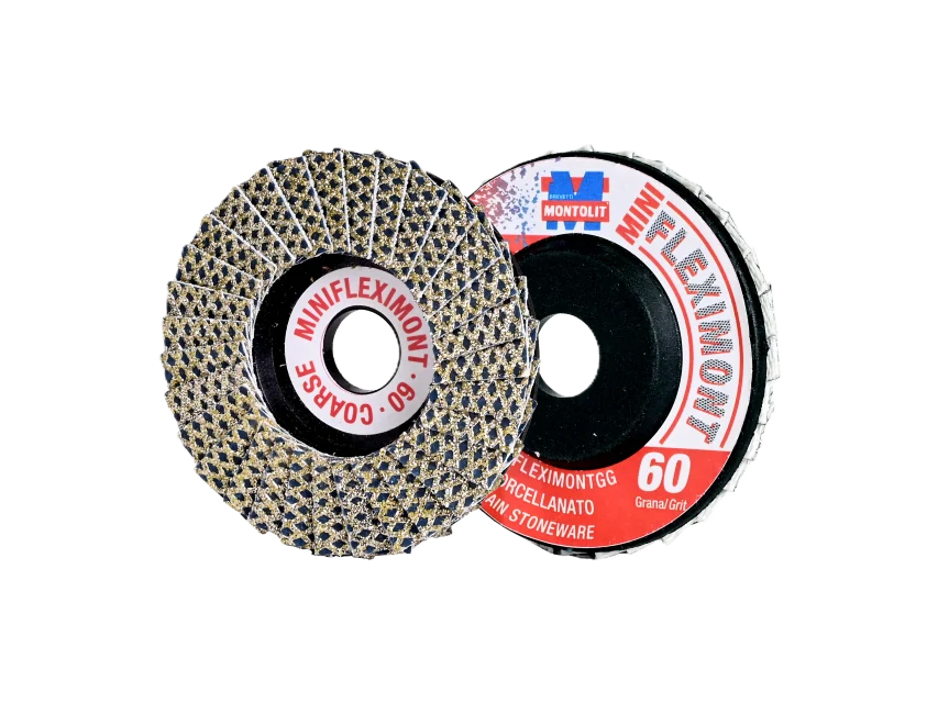 Montolit MINIFLEXIMONTGG - Diamantfächerscheibe mini Ø 50 mm (Körnung: grob / GG / 60)