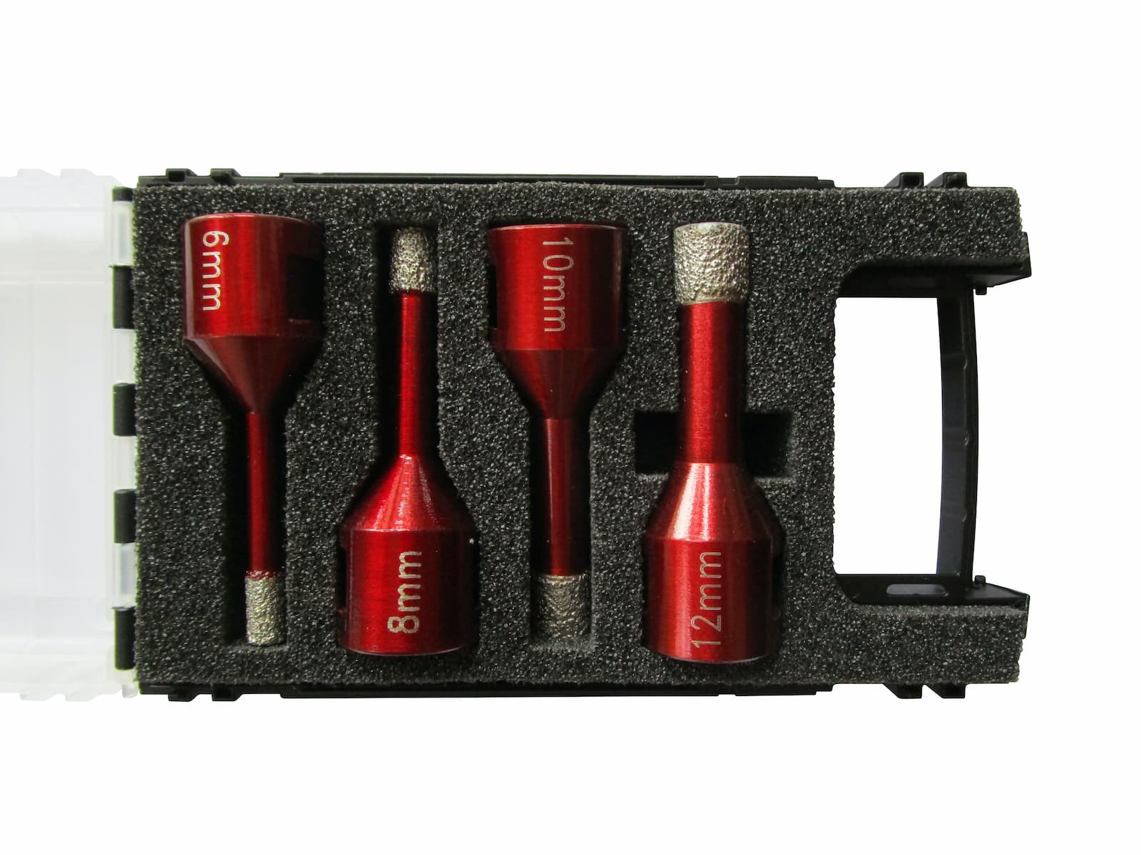Bohrkronenset PRO (6, 8, 10, 12 mm Durchmesser) – Produktbild 2