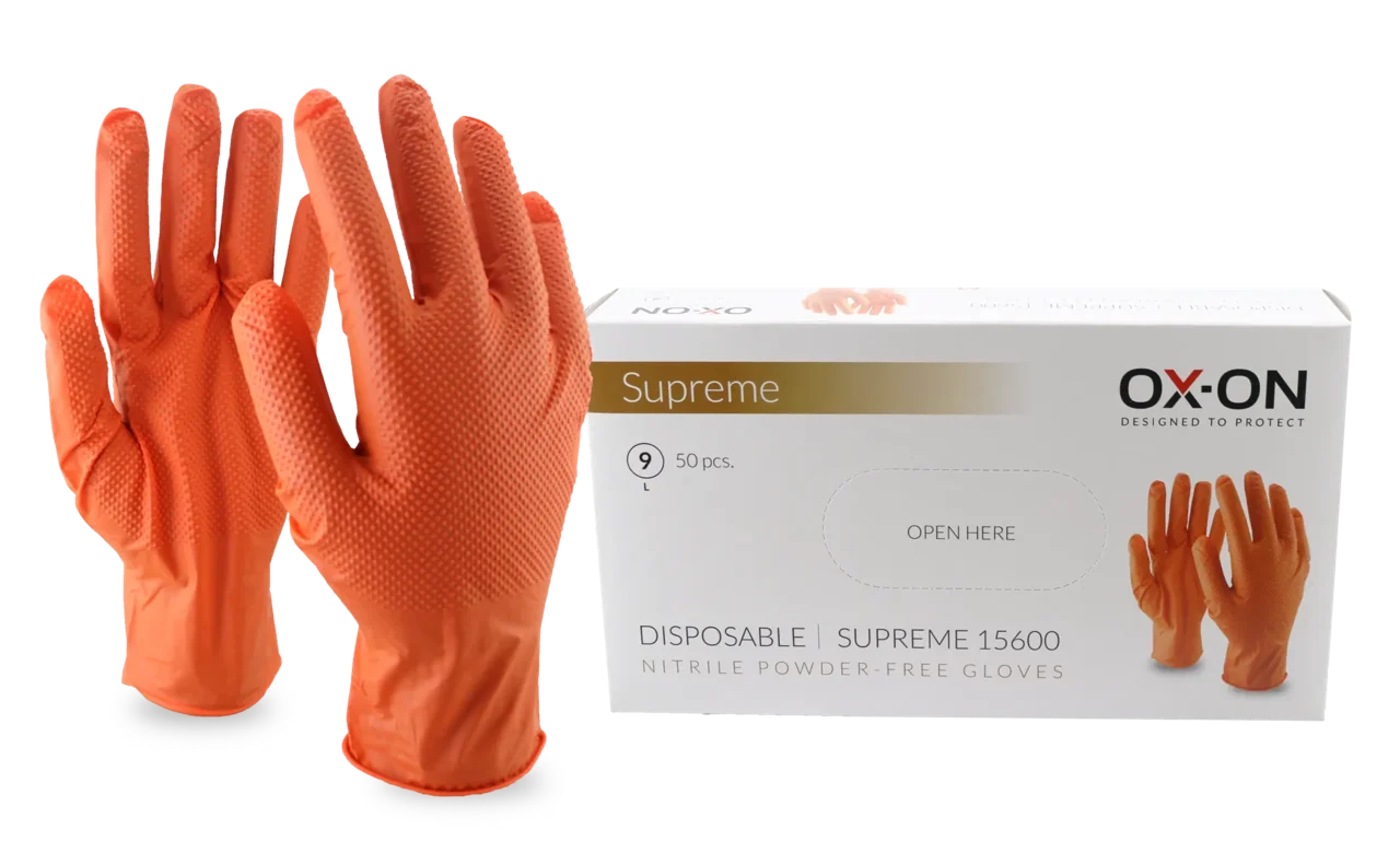 OX-ON Disposable Supreme 15600 - Einweghandschuhe (Box a 50 Stk.)