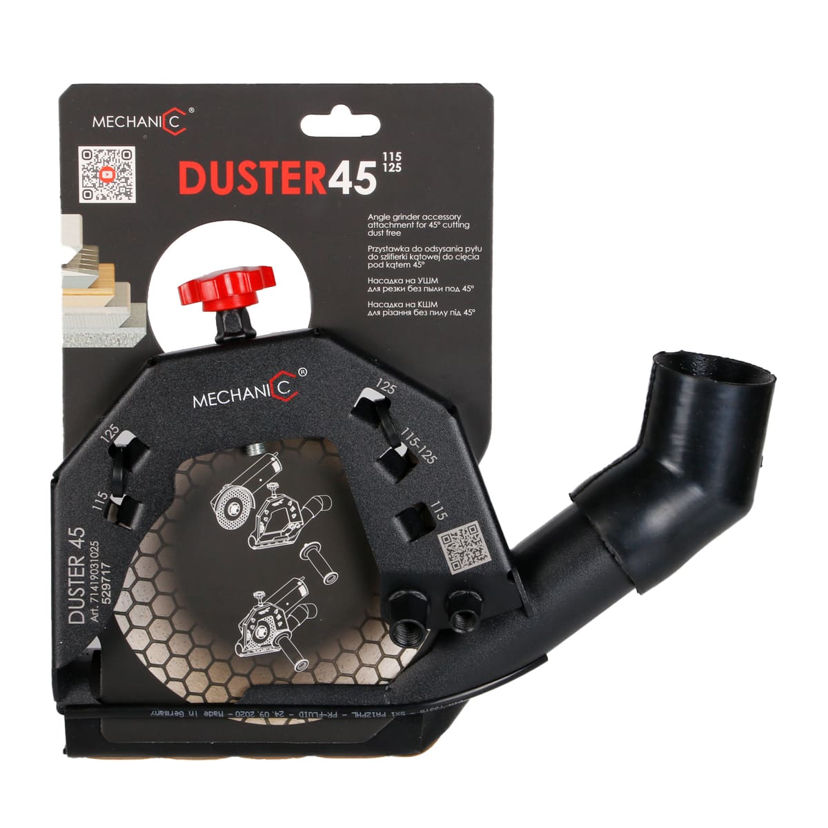 Mechanic Duster 45 (für Ø 115 & 125 mm) – DISTAR – Produktbild 3