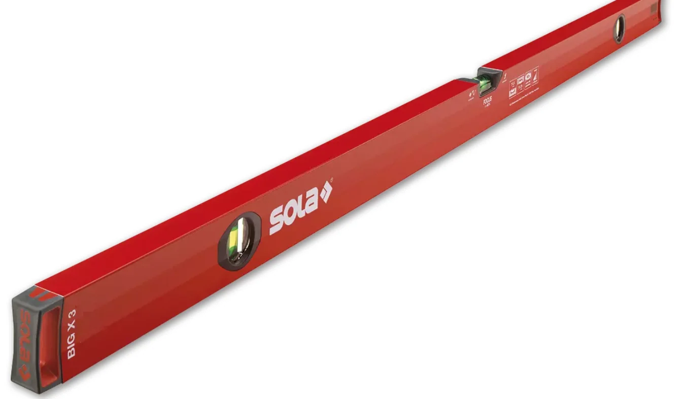 SOLA BIG X 3 Wasserwaage / 200 cm – SOLA-Messwerkzeuge