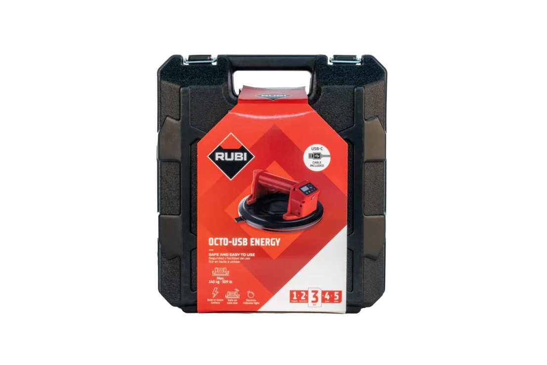 Rubi OCTO-USB Energy - Akku-Saugheber (Art. 66967) – Produktbild 2