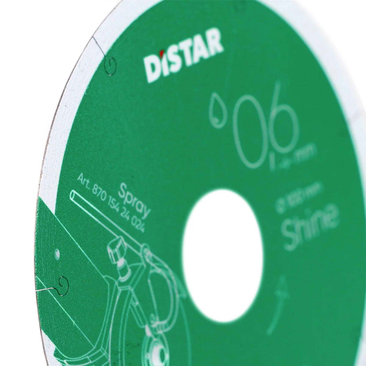 DiSTAR Shine - 0,6 mm dünne Diamanttrennscheibe Ø 100 mm – Produktbild 3