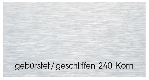 Eckschutzwinkel Edelstahl, Oberfläche gebürstet – Produktbild 2