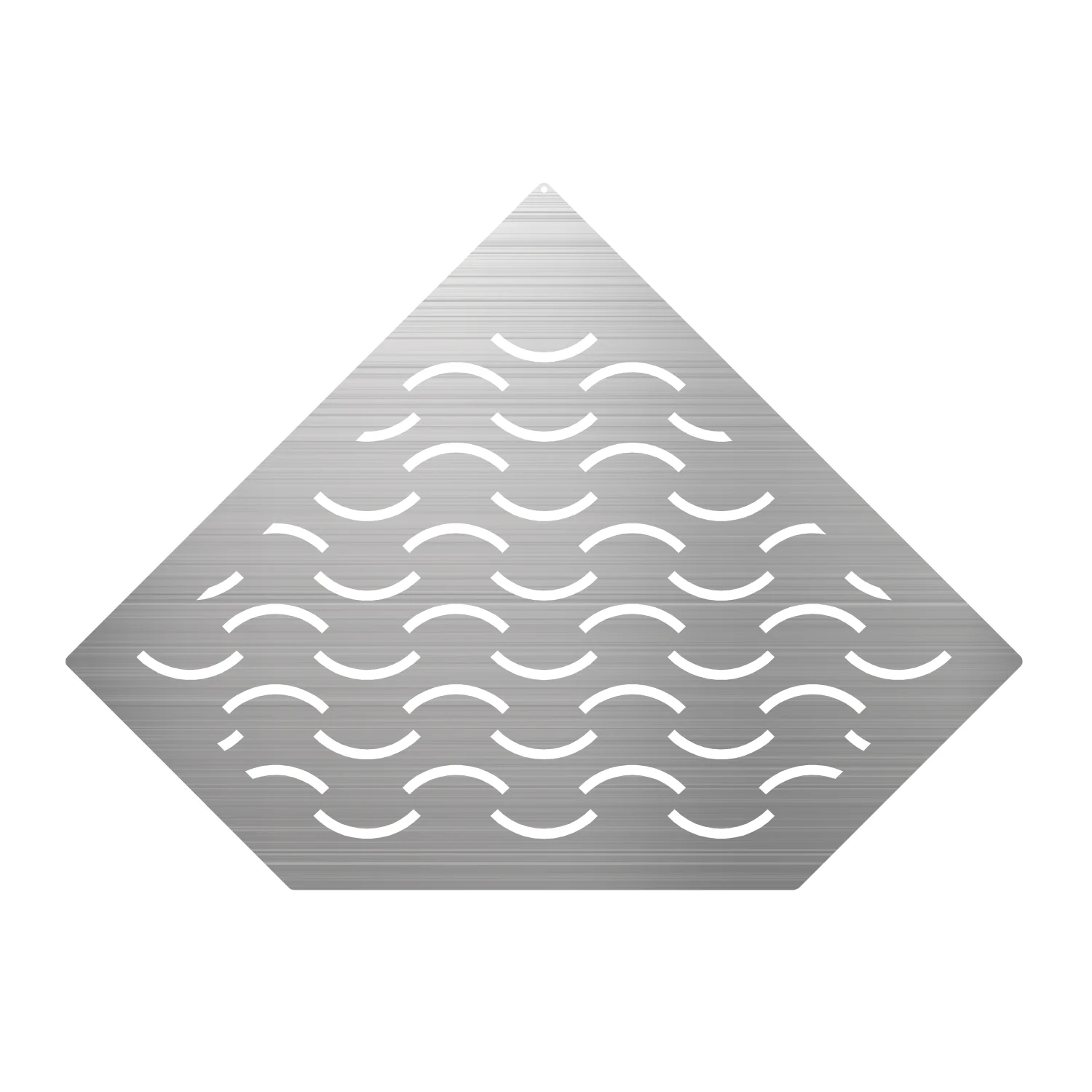 Duschablage V2A (diamantförmig) Design-Wave – Produktbild 2