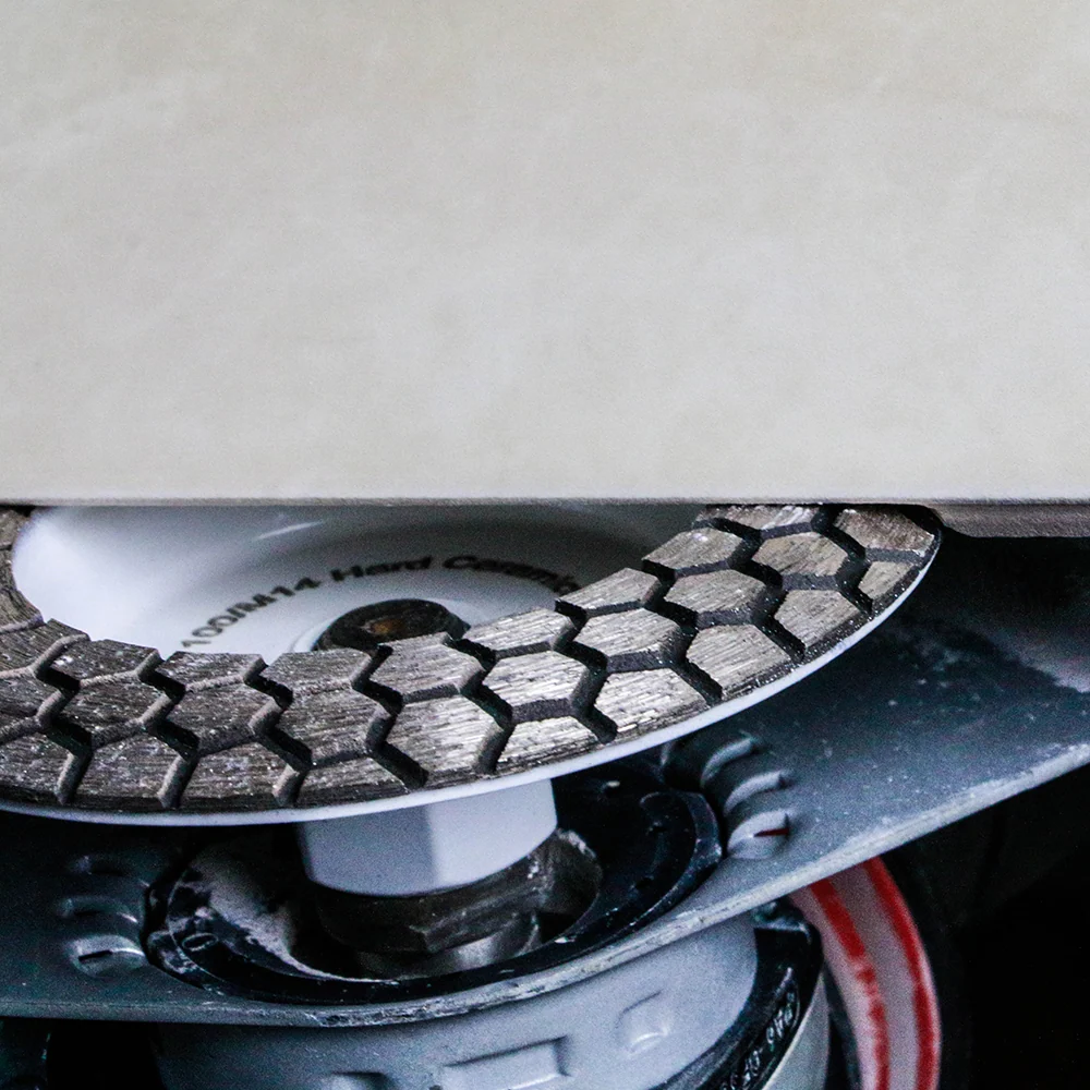 DiSTAR Diamantschleiftopf Hard Ceramics K100 / Wabenform (M14-Aufnahme) - Ø 100 mm – Produktbild 5