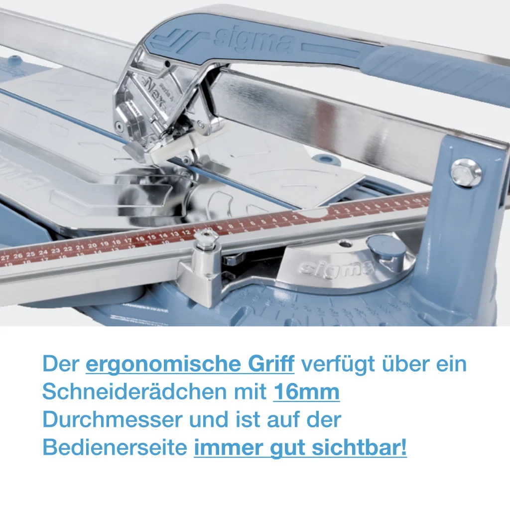 Sigma 4DN NEX Fliesenschneider 95 cm Schnittlänge – Produktbild 4