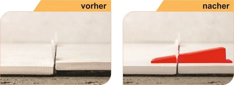 Verlegefix Basis-Set L 3 mm / Metall-Zange / 100 Laschen / 100 Keile – Produktbild 5