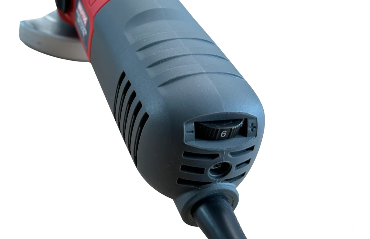 BRUTUS Winkelschleifer, 900 Watt, 125 mm, elektronisch regelbar – Produktbild 2