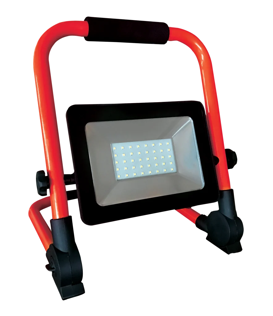 BRUTUS Profi LED 20W mit AKKU, faltbar