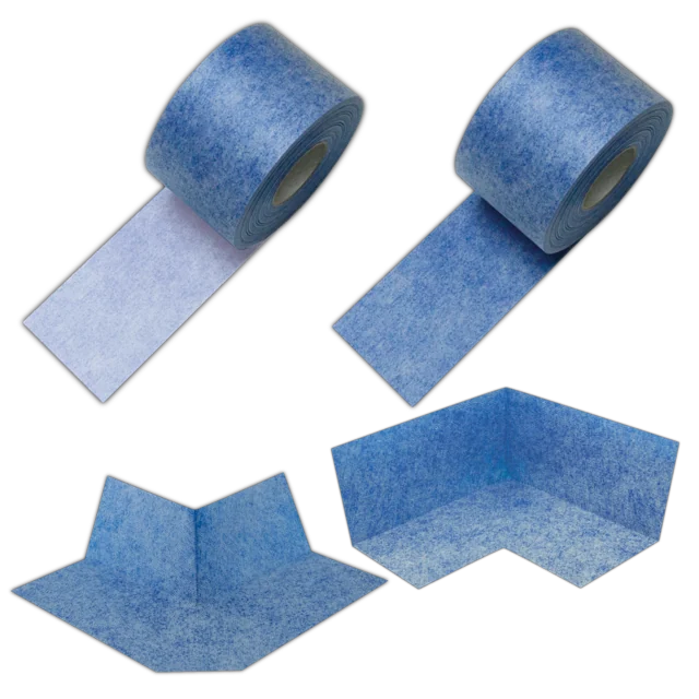 Stoßverbindungsband / Dichtband / Dichtbandecken blau Breite 120 mm – Produktbild 2