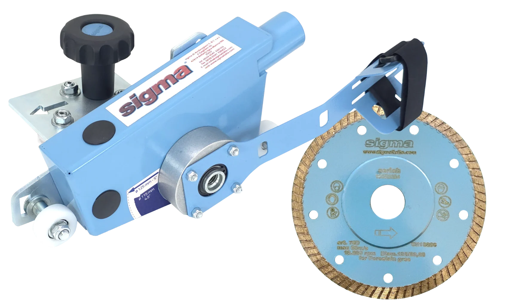 Sigma Kera-Flex inkl. Sigma Diamantscheibe Ø 125 mm (Art. 38F12D)