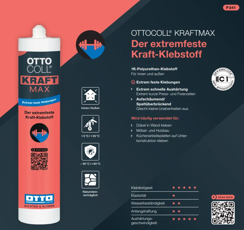 OTTOCOLL P341 - KRAFTMAX – OTTO-Chemie – Produktbild 2