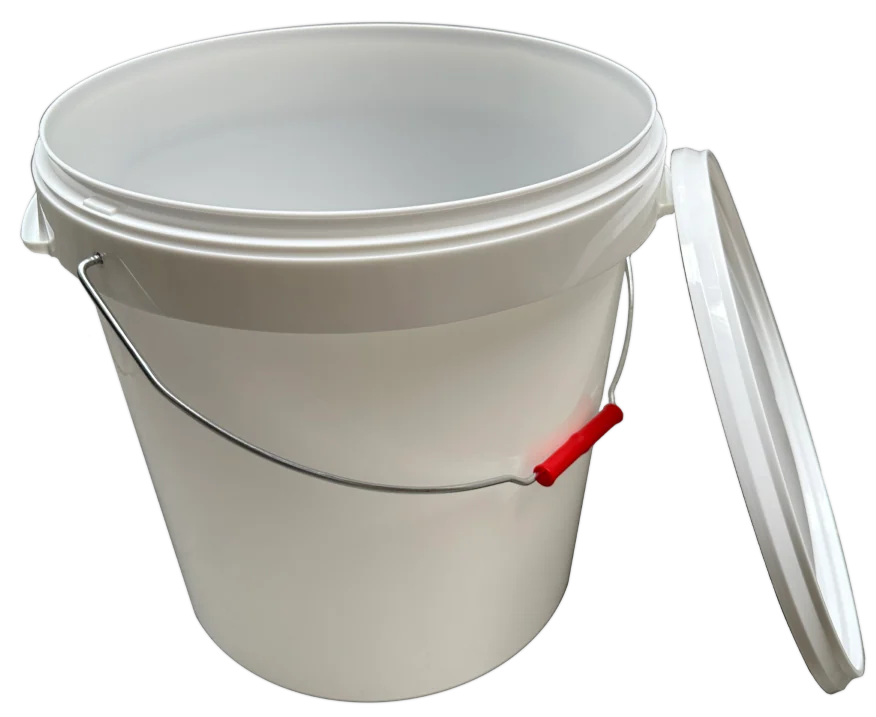 Mischeimer / Anrühreimer 30 ltr. mit Deckel und Metallbügel – Produktbild 2