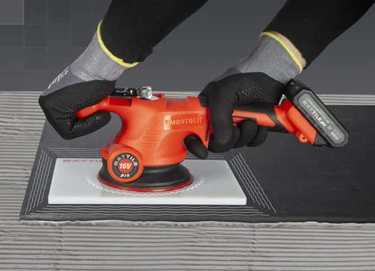 Montolit BATTILE PRO - Elektrischer Vibrations-Saugrüttler mit 2 Akkus! – Produktbild 2