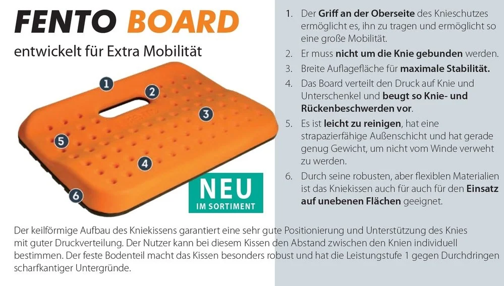 Fento BOARD / Kniekissen – Nierhaus – Produktbild 2