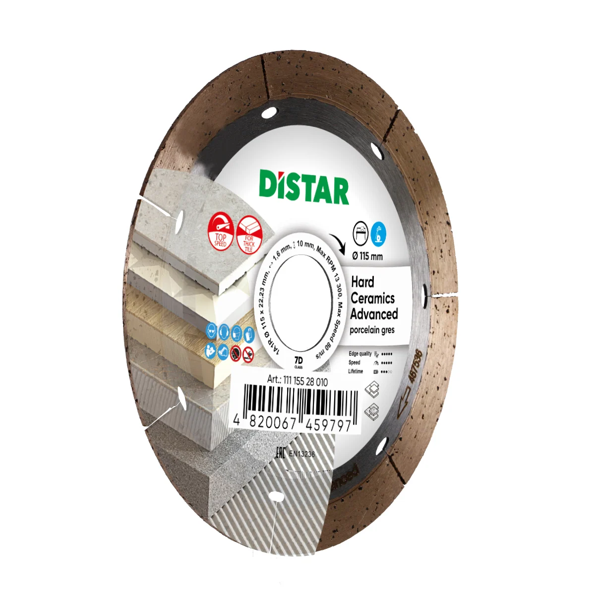 DiSTAR Hard Ceramics Advanced Ø 115 mm – Produktbild 2