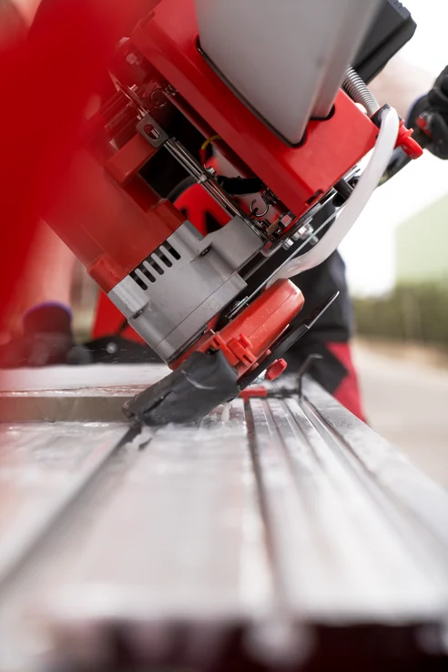 Rubi DL-125 - elektrische Schneidemaschine / 124 cm Schnittlänge (Art. 56924) – Produktbild 9