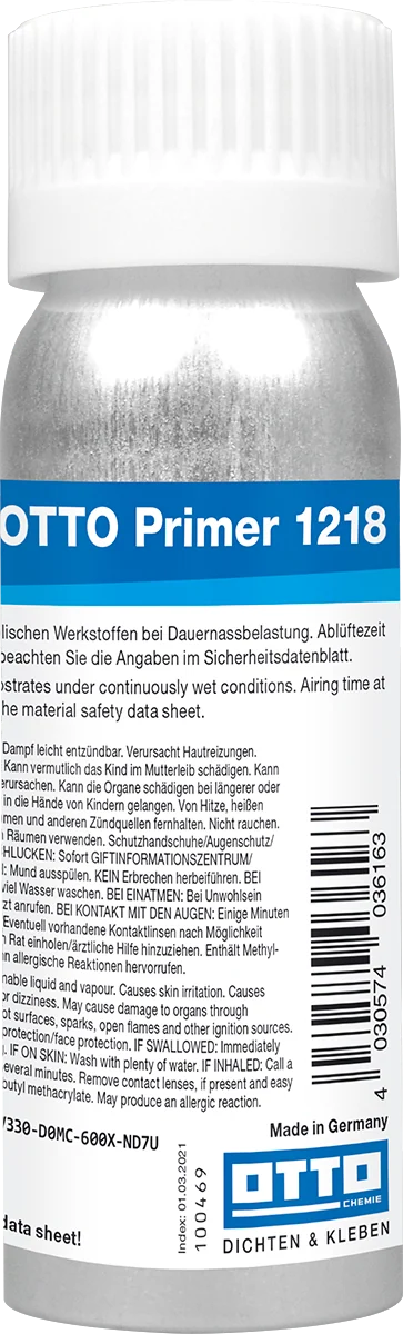Otto Primer 1218 (100 ml, 250 ml und 1000 ml) – OTTO-Chemie